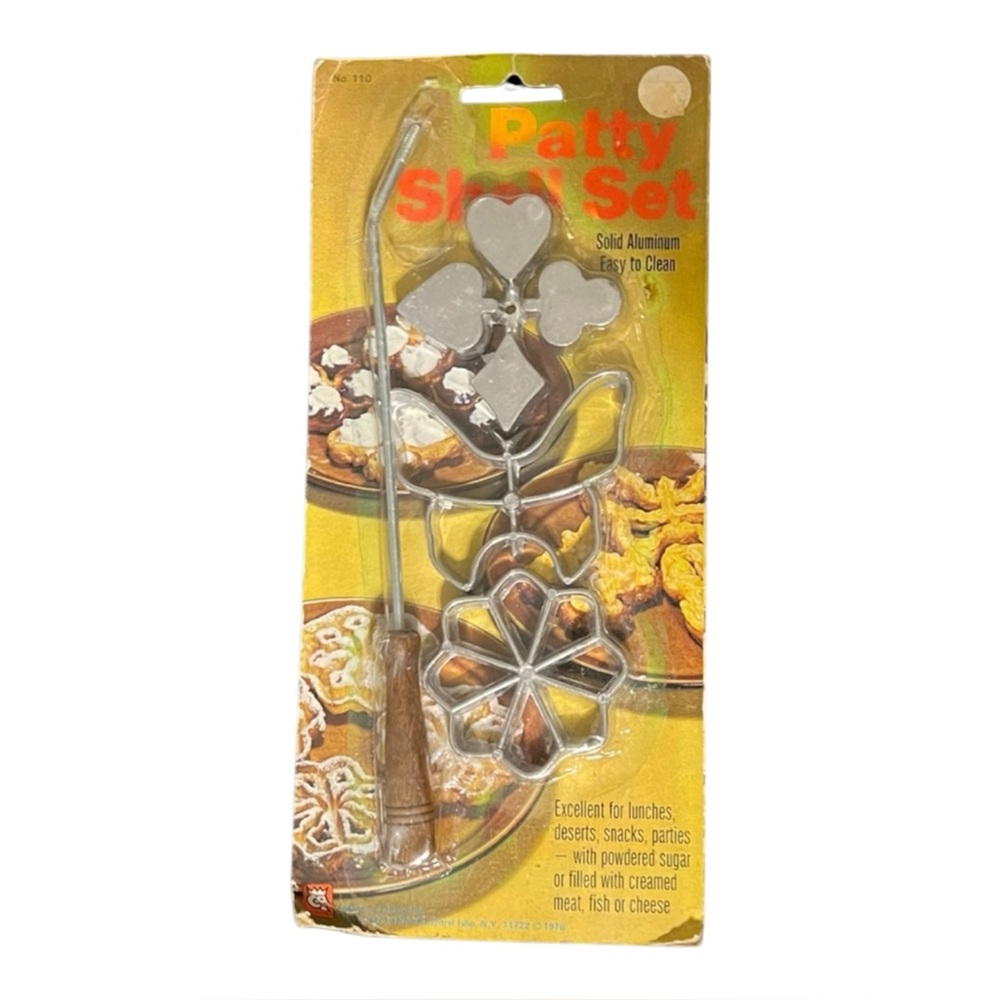 Patty Shell Baking Set 70s Vintage NIP Kitchen King